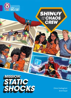 Shinoy and the Chaos Crew Mission: Static Shocks - Band 08/Purple