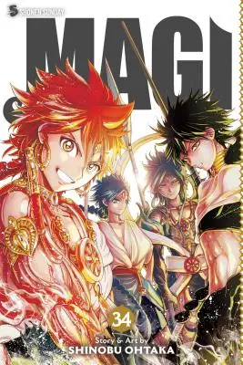 Magi: Labirintul Magiei, Vol. 34 - Magi: The Labyrinth of Magic, Vol. 34