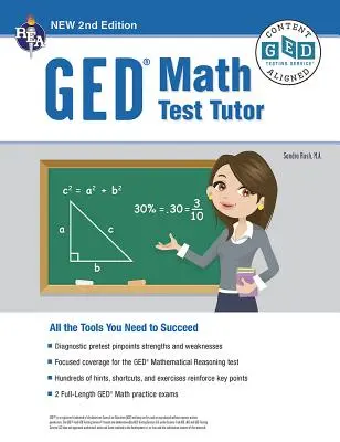 Ged(r) Math Test Tutor, pentru testul Ged(r) din 2021, ediția a 2-a - Ged(r) Math Test Tutor, for the 2021 Ged(r) Test, 2nd Edition