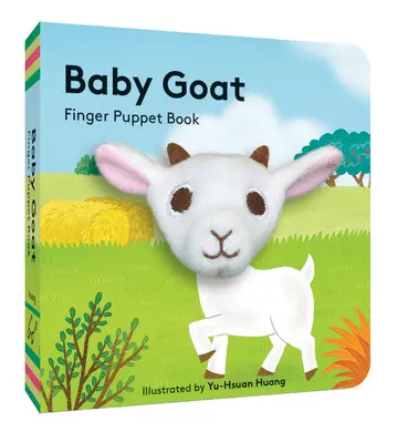 Baby Goat: Finger Puppet Book: (Cea mai bună carte pentru nou-născuți, carte de bord cu animal de pluș) - Baby Goat: Finger Puppet Book: (Best Baby Book for Newborns, Board Book with Plush Animal)