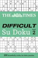 The Times Difficult Su Doku Book 2: 200 de puzzle-uri provocatoare din Times (the Times Su Doku) - The Times Difficult Su Doku Book 2: 200 Challenging Puzzles from the Times (the Times Su Doku)