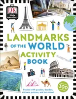Little Travellers Landmarks of the World - Plin de puzzle-uri, mâzgăleli, autocolante, teste și multe altele - Little Travellers Landmarks of the World - Packed with puzzles, doodles, stickers, quizzes, and lots more