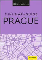 DK Eyewitness Praga Mini hartă și ghid - DK Eyewitness Prague Mini Map and Guide