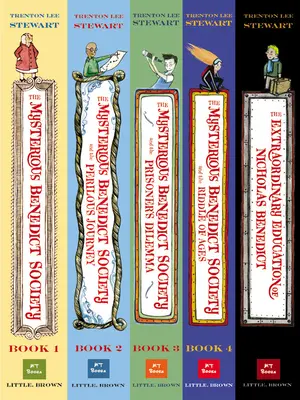 Misterioasa Societate Benedict - Boxed Set - The Mysterious Benedict Society Paperback Boxed Set