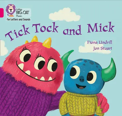 Tick Tock și Mick - Banda 01b/Rosu B - Tick Tock and Mick - Band 01b/Pink B