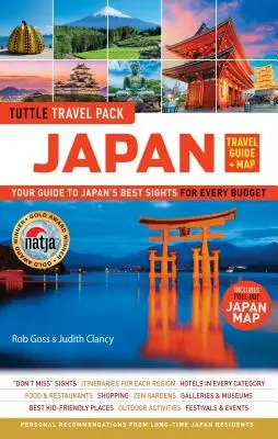 Ghidul de călătorie și harta Japoniei Tuttle Travel Pack: Ghidul dvs. pentru cele mai bune atracții turistice din Japonia pentru orice buget (include o hartă Japonia detașabilă) - Japan Travel Guide & Map Tuttle Travel Pack: Your Guide to Japan's Best Sights for Every Budget (Includes Pull-Out Japan Map)