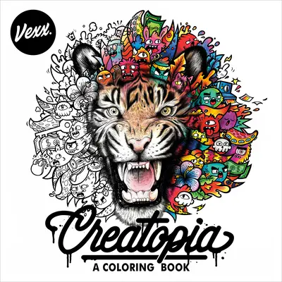Creatopia: O carte de colorat - Creatopia: A Coloring Book