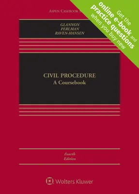 Procedură civilă: A Coursebook [Carte electronică conectată cu centru de studiu] - Civil Procedure: A Coursebook [Connected eBook with Study Center]