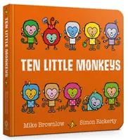 Ten Little Monkeys Board Book