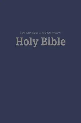 Nasb, Biblia de rugăciune și închinare, copertă cartonată, albastră, text 1995, imprimare confortabilă - Nasb, Pew and Worship Bible, Hardcover, Blue, 1995 Text, Comfort Print
