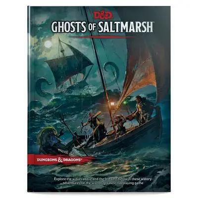 Dungeons & Dragons Ghosts of Saltmarsh Carte cu copertă cartonată (D&d Adventure) - Dungeons & Dragons Ghosts of Saltmarsh Hardcover Book (D&d Adventure)