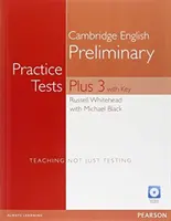Teste practice Plus PET 3 cu cheie și pachet Multi-ROM/Audio CD - Practice Tests Plus PET 3 with Key and Multi-ROM/Audio CD Pack