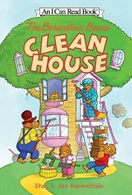 Ursuleții Berenstain fac curat în casă [cu abțibilduri] - The Berenstain Bears Clean House [With Stickers]