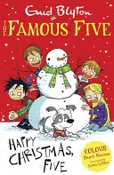 Celebrul Cinci Povești Colorate: Crăciun fericit, Five! - Famous Five Colour Short Stories: Happy Christmas, Five!
