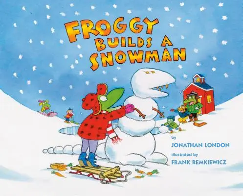 Froggy construiește un om de zăpadă - Froggy Builds a Snowman