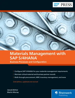 Managementul materialelor cu SAP S/4hana: Procese de afaceri și configurare - Materials Management with SAP S/4hana: Business Processes and Configuration