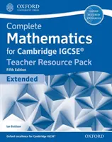 Pachet de resurse pentru profesori Complete Mathematics for Cambridge Igcserg (Extended) - Complete Mathematics for Cambridge Igcserg Teacher Resource Pack (Extended)