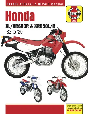 Honda XL/Xr600r & Xr650l/R '83 to '20: - Istoria modelului - Verificări înainte de rulare - Diagrame de cablare - Unelte și sfaturi de atelier - Honda XL/Xr600r & Xr650l/R '83 to '20: - Model History - Pre-Ride Checks - Wiring Diagrams - Tools and Workshop Tips