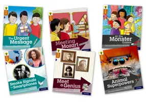 Oxford Reading Tree Explorează cu Biff, Chip și Kipper: Oxford Nivelul 8: pachet mixt de 6 - Oxford Reading Tree Explore with Biff, Chip and Kipper: Oxford Level 8: Mixed Pack of 6