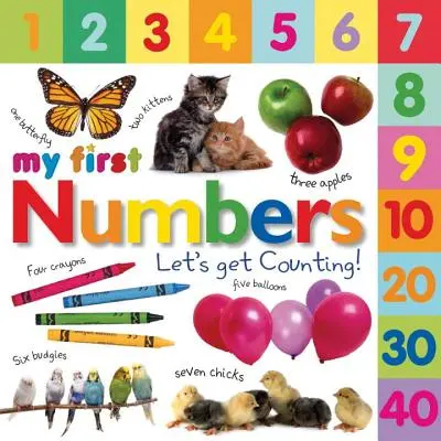 Tabbed Board Books: My First Numbers: Let's Get Counting!