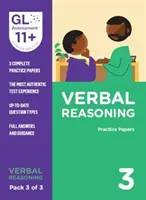 11+ Practice Papers Verbal Reasoning Pack 3 (alegere multiplă) - 11+ Practice Papers Verbal Reasoning Pack 3 (Multiple Choice)