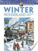 Carte de colorat Creative Haven Winter Wonderland - Creative Haven Winter Wonderland Coloring Book