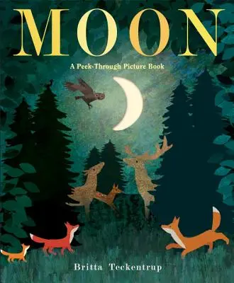 Luna: O carte ilustrată de tip Peek-Through - Moon: A Peek-Through Picture Book