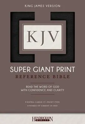 Biblia KJV cu tipar super-gigant - KJV Super Giant Print Bible