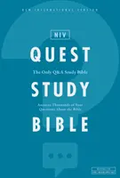 Niv, Biblia de studiu Quest, Copertă tare, Comfort Print: Singura Biblie de studiu Q și A - Niv, Quest Study Bible, Hardcover, Comfort Print: The Only Q and A Study Bible