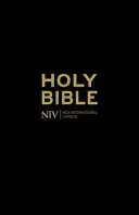 Sfânta Biblie NIV - anglicizată neagră cadou și premiu - NIV Holy Bible - Anglicised Black Gift and Award