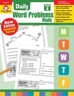 Probleme zilnice de cuvinte, clasa 4 - Daily Word Problems, Grade 4