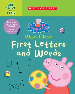 Peppa Pig: Primele litere și cuvinte șterse - Peppa Pig: Wipe-Clean First Letters and Words