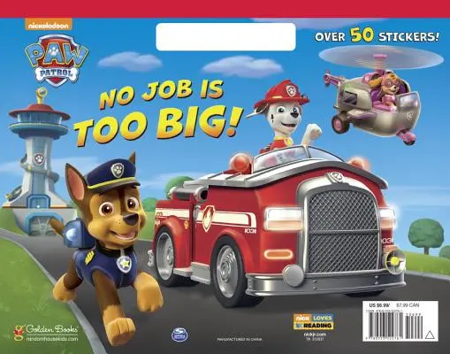 Nici o sarcină nu este prea mare! (Paw Patrol) - No Job Is Too Big! (Paw Patrol)