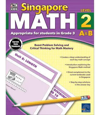 Singapore Math, clasa 3 - Singapore Math, Grade 3