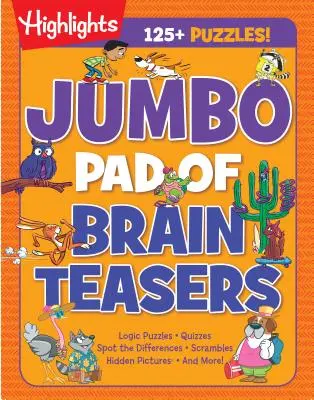 Blocul Jumbo de puzzle-uri - Jumbo Pad of Brain Teasers