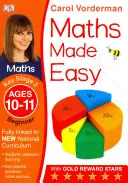 Maths Made Easy: Beginner, Ages 10-11 (Key Stage 2) - Sprijină curriculum-ul național, caiet de exerciții de matematică - Maths Made Easy: Beginner, Ages 10-11 (Key Stage 2) - Supports the National Curriculum, Maths Exercise Book