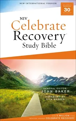 Niv, Biblia de studiu Celebrate Recovery, broșată, imprimare confortabilă - Niv, Celebrate Recovery Study Bible, Paperback, Comfort Print