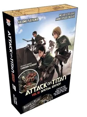 Attack on Titan 18 Manga Ediție Specială W/DVD [Cu DVD] - Attack on Titan 18 Manga Special Edition W/DVD [With DVD]