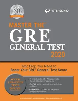 Stăpânirea examenului general GRE 2020 - Master the GRE General Test 2020