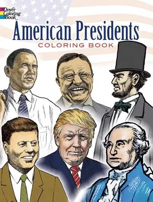 Cartea de colorat a președinților americani - American Presidents Coloring Book