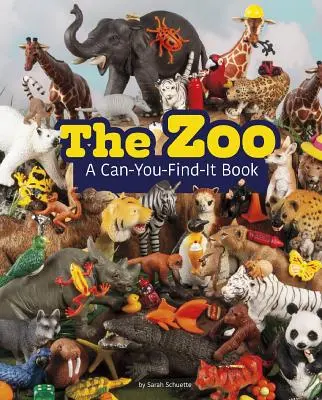 Grădina zoologică: O carte pe care o poți găsi - The Zoo: A Can-You-Find-It Book