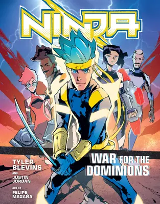 Ninja: Războiul pentru dominioane: [Un roman grafic] - Ninja: War for the Dominions: [A Graphic Novel]