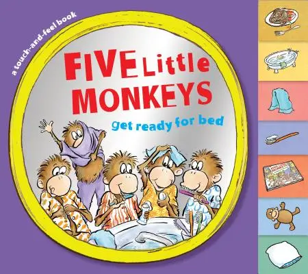 Cinci maimuțe se pregătesc pentru culcare - Five Little Monkeys Get Ready for Bed
