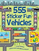 555 Vehicule amuzante cu autocolante - 555 Sticker Fun Vehicles