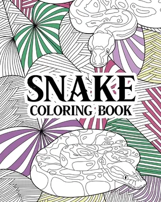 Șarpe Carte de colorat - Snake Coloring Book