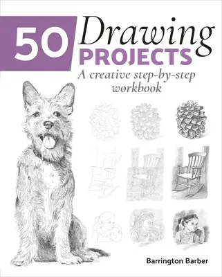 50 de proiecte de desen: O carte de lucru creativă pas cu pas - 50 Drawing Projects: A Creative Step-By-Step Workbook