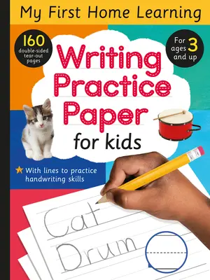 Hârtie pentru practica scrierii pentru copii: 160 de pagini detașabile față-verso - Writing Practice Paper for Kids: 160 Double-Sided Tear-Out Pages