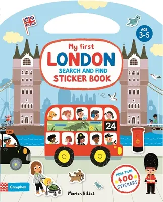 Cartea mea de autocolante My First London Search and Find - My First London Search and Find Sticker Book