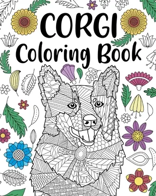 Cartea de colorat Corgi - Corgi Coloring Book