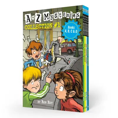 Colecția A to Z Mysteries Boxed Set #1 (Cărțile A, B, C și D) - A to Z Mysteries Boxed Set Collection #1 (Books A, B, C, & D)